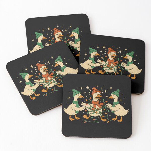 Item preview, Vintage Funny Goose - Holiday Goose Winter Season designed and sold by DemureArtsy.