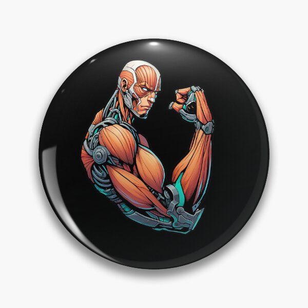 Item preview, Bodybuilding bicep Biomechanical Biomech Robotic designed and sold by LaughLine Design.