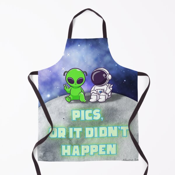 Item preview, Pics Or It Didn't Happen - Cute Alien Astronaut Friends designed and sold by LowlaBug Designs.