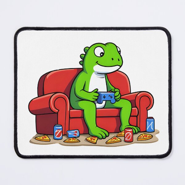 Item preview, Gaming Lizard - Lizard Meme designed and sold by Domcreations4.