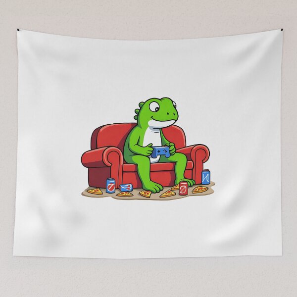 Item preview, Gaming Lizard - Lizard Meme designed and sold by Domcreations4.