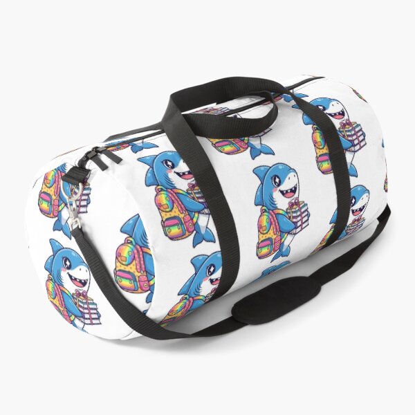 Item preview, Cute Back to School Shark | Cartoon School Shark with Backpack & Books designed and sold by mostafa gebril  ⭐⭐⭐⭐⭐.