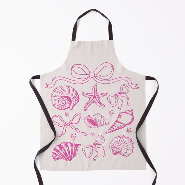 Item preview, Pink Coquette Bows and Seashells designed and sold by ScorpioSunStudio.