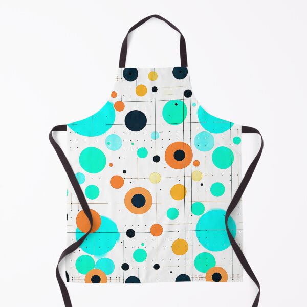 Item preview, Mid-Century Modern Blue, Yellow, And Orange Abstract Pattern designed and sold by DEC02.