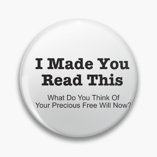 Item preview, Do We Have Free Will designed and sold by OffBrandSaltine.