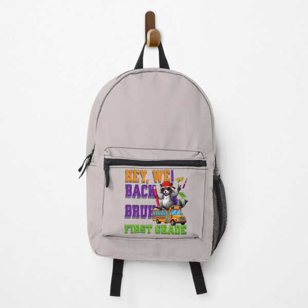 Item preview, Hey We Back Bruh First Grade Funny Teacher Student Back to School First Grade Humor designed and sold by Millionaireboss.