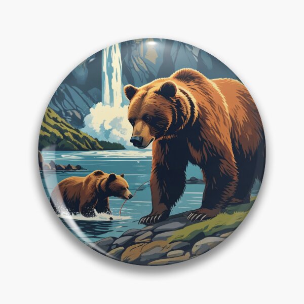 Item preview, Katmai National Park designed and sold by beezzz4you.
