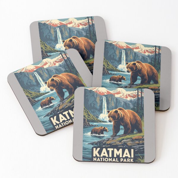 Item preview, Katmai National Park designed and sold by beezzz4you.
