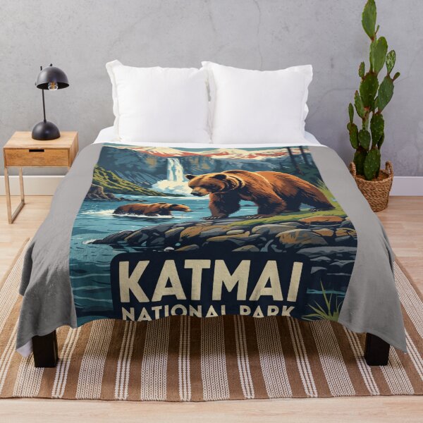 Item preview, Katmai National Park designed and sold by beezzz4you.