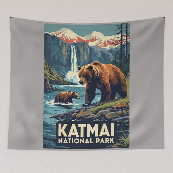 Item preview, Katmai National Park designed and sold by beezzz4you.