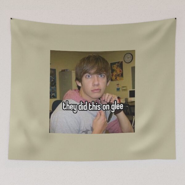 Item preview, The Did This On Glee Artie designed and sold by peachkeen88.
