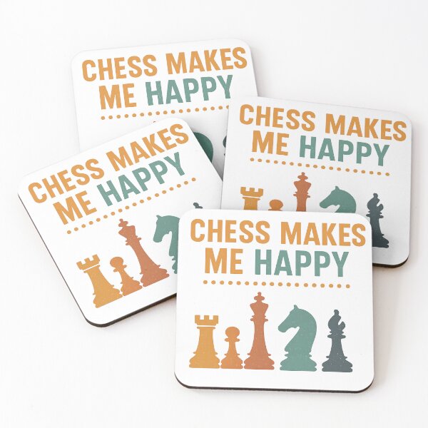 Item preview, Chess Makes Me Happy designed and sold by Your Chess Vault.
