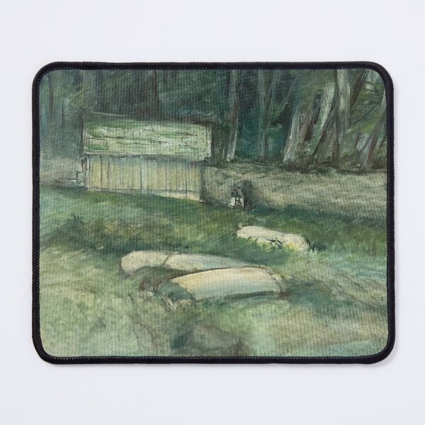Item preview, The boathouse at Mountain Spring Lake designed and sold by AdirondackArtist.