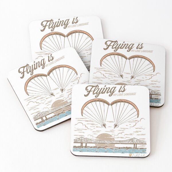 Item preview, Flying is my Love Language Paramotor Shirt designed and sold by ladybiird.x.