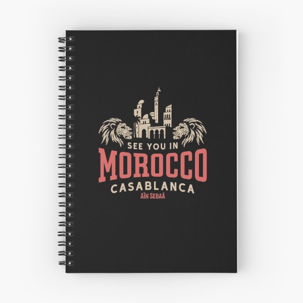 Item preview, Aîn Sebaâ Casablanca Nights – Moroccan City Retro Style designed and sold by akartaws.