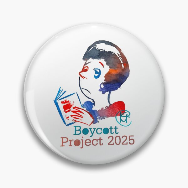 Item preview, Boycott Project 2025 Pop Art  designed and sold by Kalli Taub Art.