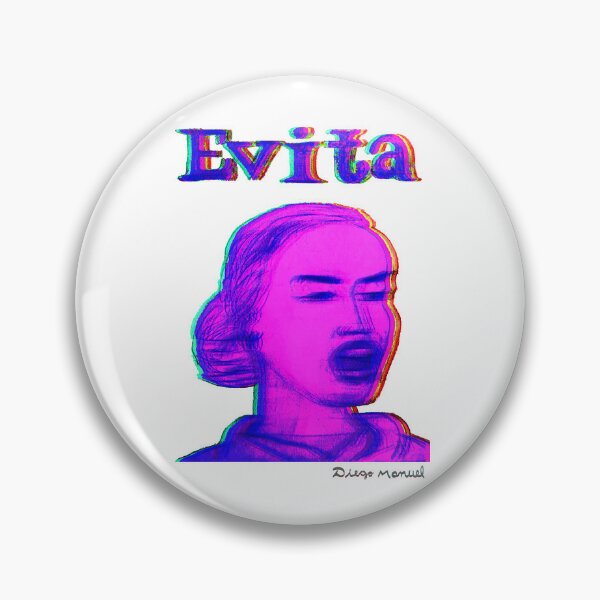 Item preview, Evita Peron designed and sold by Diego Manuel Rodriguez.