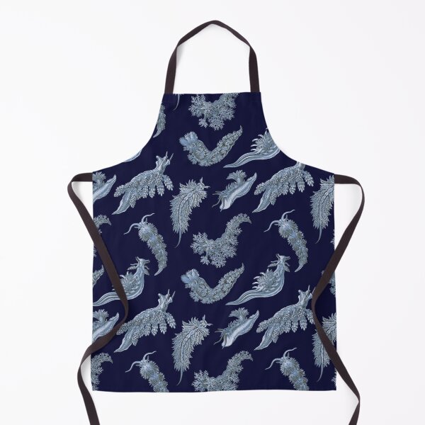 Item preview, Ernst Haeckel Nudibranch Sea Slugs Tossed Midnight designed and sold by aimeewilson.