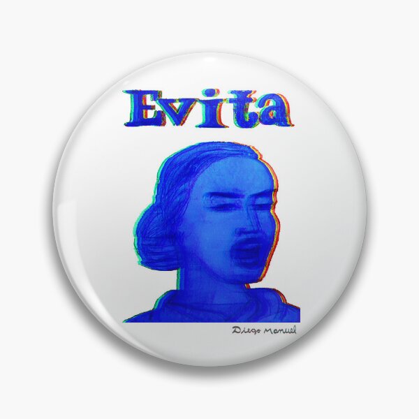 Item preview, Evita Peron designed and sold by Diego Manuel Rodriguez.