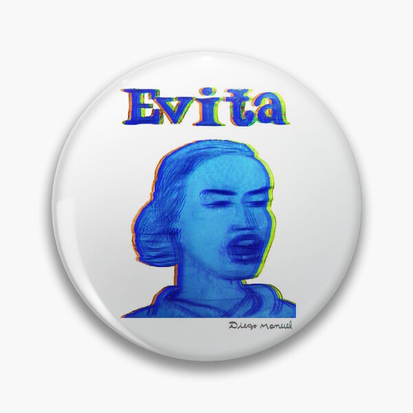 Item preview, Evita Peron designed and sold by Diego Manuel Rodriguez.