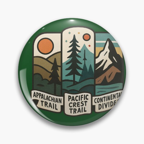 Item preview, Copy of hiking triple crown designed and sold by Broken Antler Designs .
