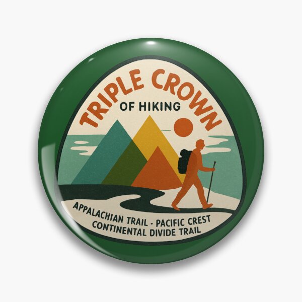 Item preview, hiking triple crown designed and sold by Broken Antler Designs .