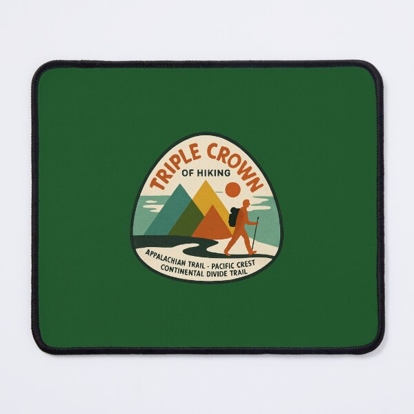 Item preview, hiking triple crown designed and sold by Broken Antler Designs .