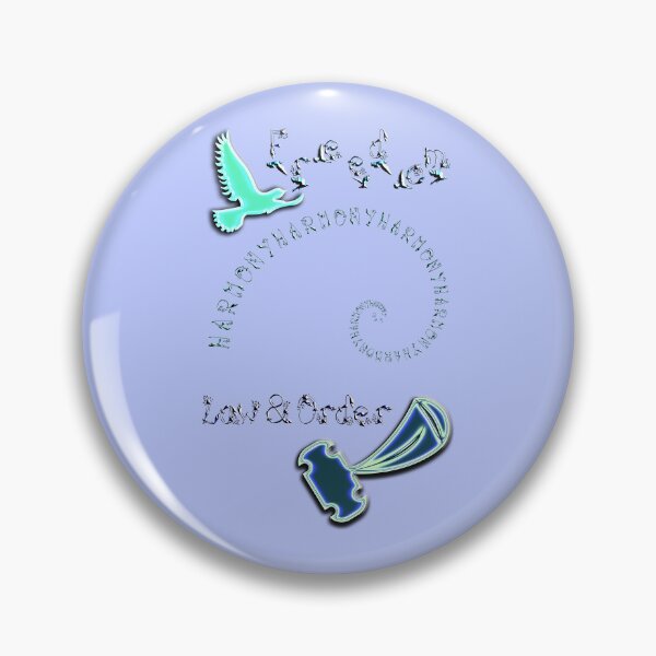 Item preview, Freedom, Law & Order  designed and sold by ZeYaKalilaMira.