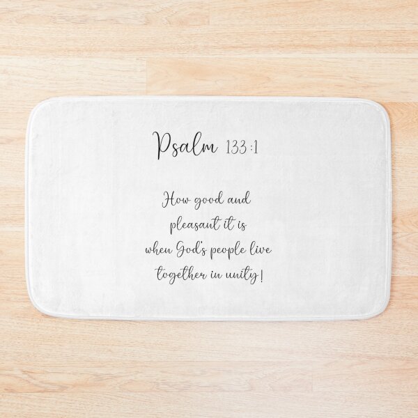 Item preview, Psalm 133:1 designed and sold by corbrand.