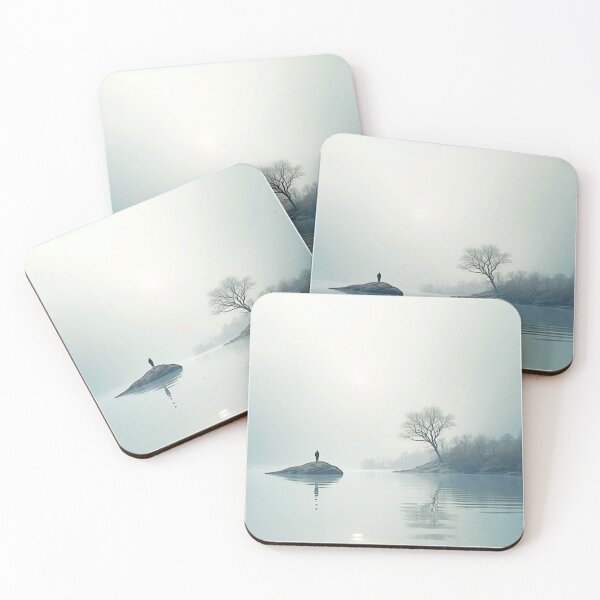 Item preview, Alone in the Mist Design designed and sold by Health And Fitness Posts e-Store.