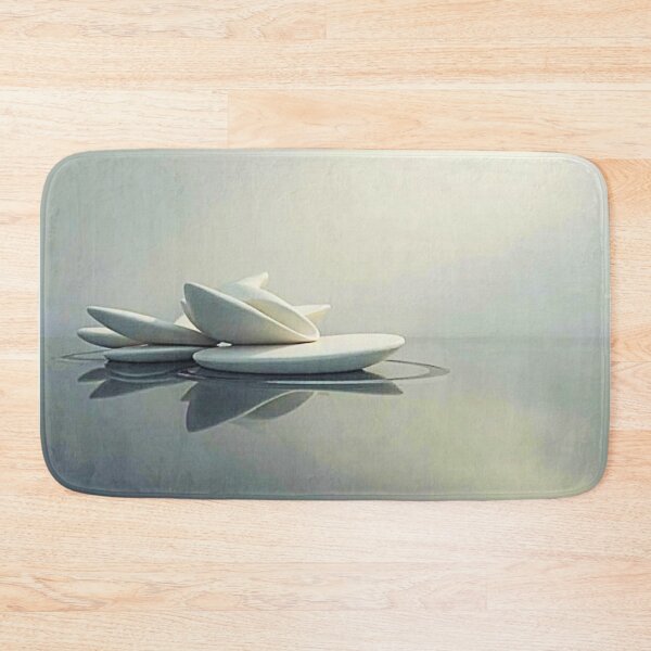 Item preview, Floating Petals of Stone Design designed and sold by Health And Fitness Posts e-Store.
