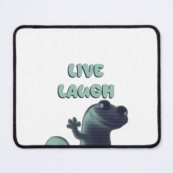 Item preview, Live, Laugh, Lizard (lizard meme) designed and sold by thedigitalrealm.