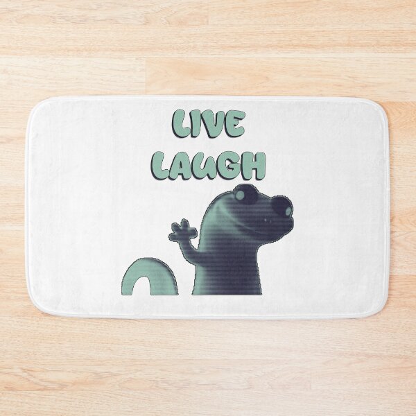 Item preview, Live, Laugh, Lizard (lizard meme) designed and sold by thedigitalrealm.