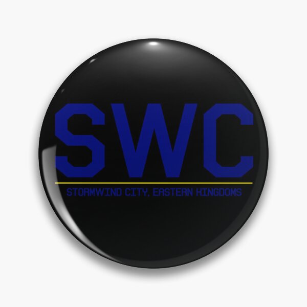 Item preview, Stormwind City, Eastern Kingdoms Airport Code - Alliance/Black designed and sold by dirtnappd.