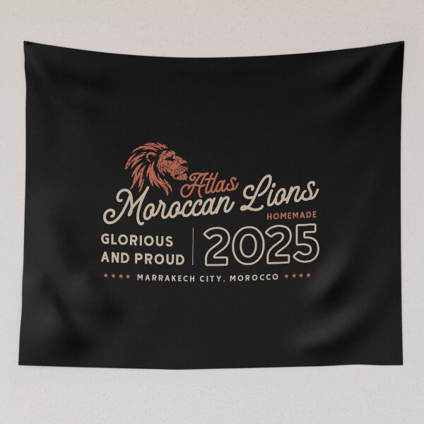 Item preview, Atlas lions Spirit – Marrakech moroccan pride designed and sold by akartaws.