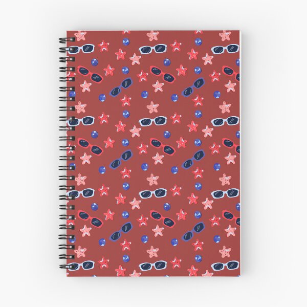 Aperçu de l'œuvre Les favoris de Starry Independence Beach, rouge foncé créée et vendue par DanielleFishIll.