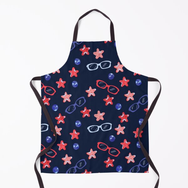 Item preview, Starry Independence Beach Faves Dark Blue designed and sold by DanielleFishIll.
