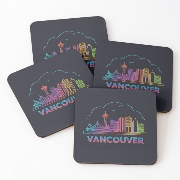 Item preview, Vancouver Skyline – Minimalist Neon Travel Souvenir Design designed and sold by Paper Drip.