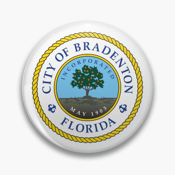 Item preview, Bradenton Florida Seal designed and sold by Cherrywise Co..