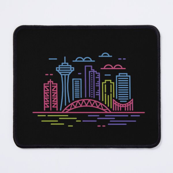 Item preview, Vancouver Skyline – Minimalist Neon Travel Souvenir Design designed and sold by Paper Drip.