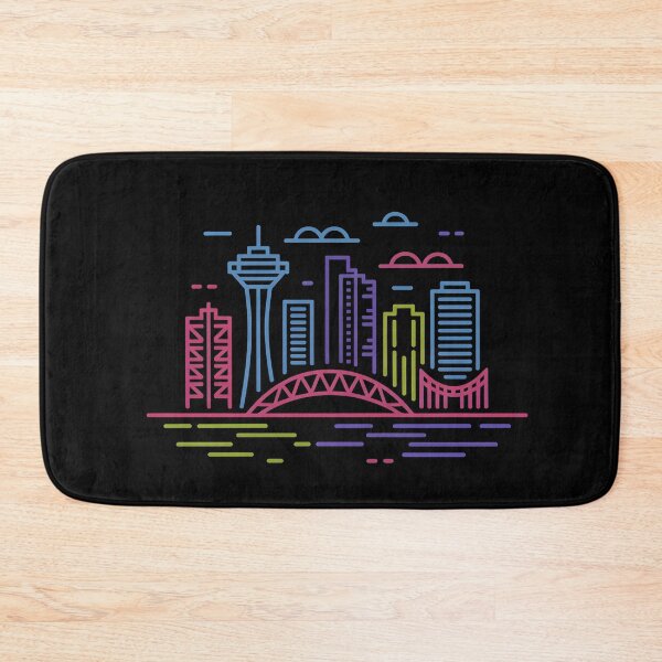 Item preview, Vancouver Skyline – Minimalist Neon Travel Souvenir Design designed and sold by Paper Drip.