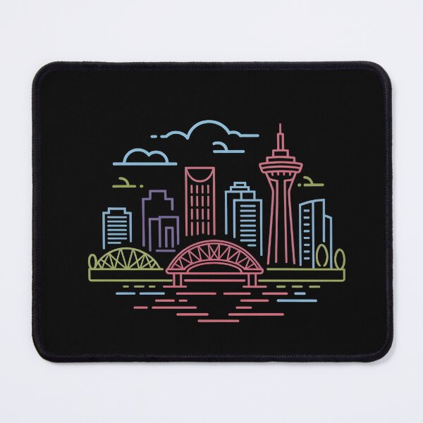 Item preview, Vancouver Skyline – Minimalist Neon Travel Souvenir Design designed and sold by Paper Drip.