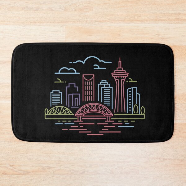 Item preview, Vancouver Skyline – Minimalist Neon Travel Souvenir Design designed and sold by Paper Drip.