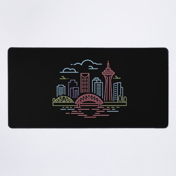 Item preview, Vancouver Skyline – Minimalist Neon Travel Souvenir Design designed and sold by Paper Drip.