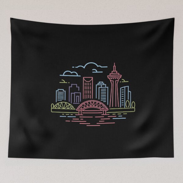 Item preview, Vancouver Skyline – Minimalist Neon Travel Souvenir Design designed and sold by Paper Drip.