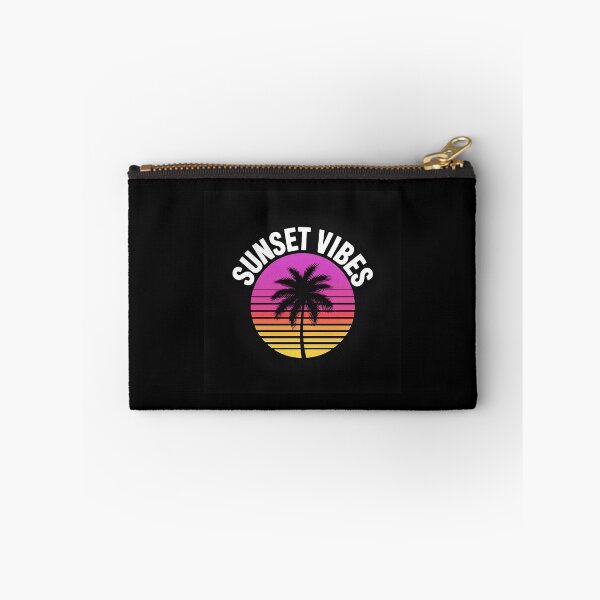 Item preview, Neon Tropical Sunset | Retro 80s Palm Beach Synthwave Art designed and sold by Ahmedhazem12.