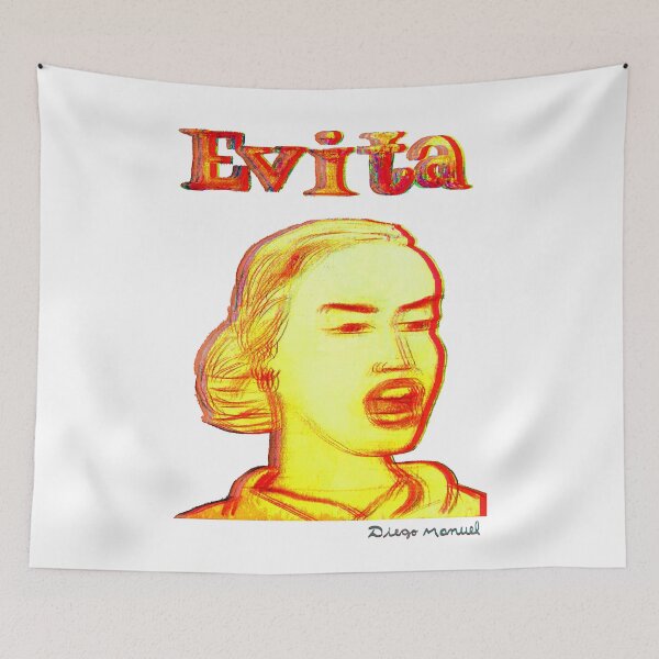 Item preview, Evita Peron designed and sold by Diego Manuel Rodriguez.