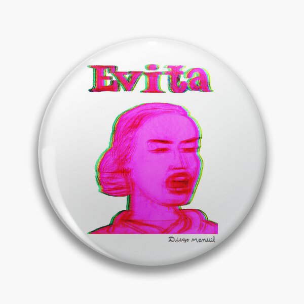 Item preview, Evita Peron designed and sold by Diego Manuel Rodriguez.