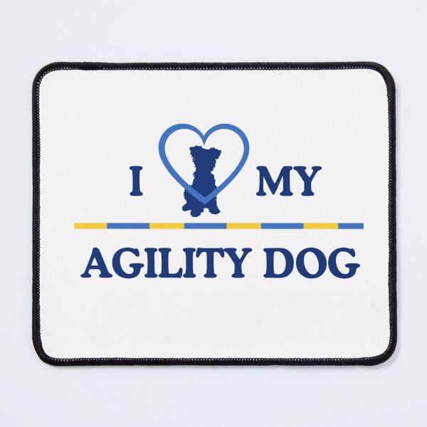 Item preview, I Heart My Agility Dog designed and sold by Sidequests & Summons.