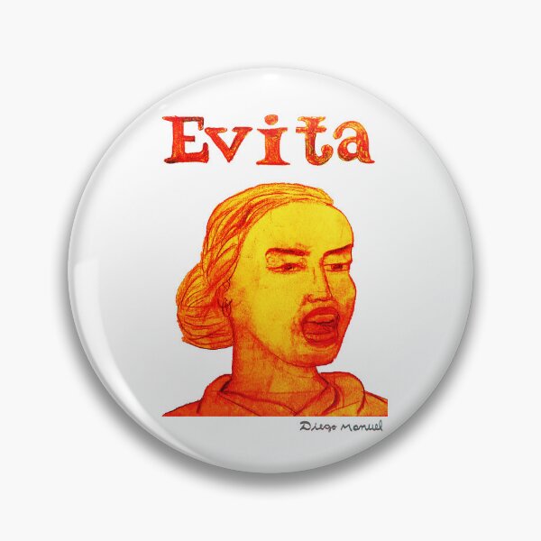 Item preview, Evita Peron designed and sold by Diego Manuel Rodriguez.